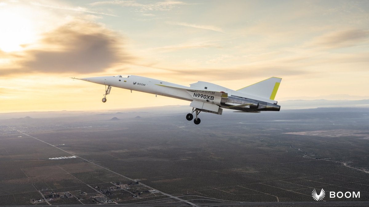 Boom Flies XB-1 Supersonic Demonstrator | Aviation International News