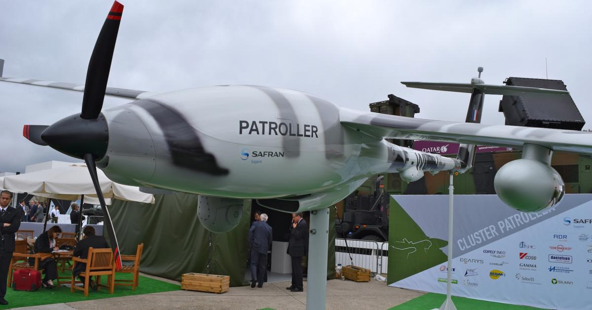 France Settles on Sagem Patroller as its New Tactical Drone