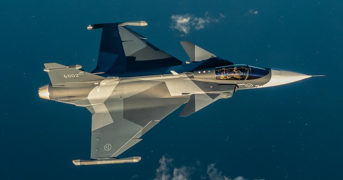 First Gripen E for Sweden Flies Aviation International News