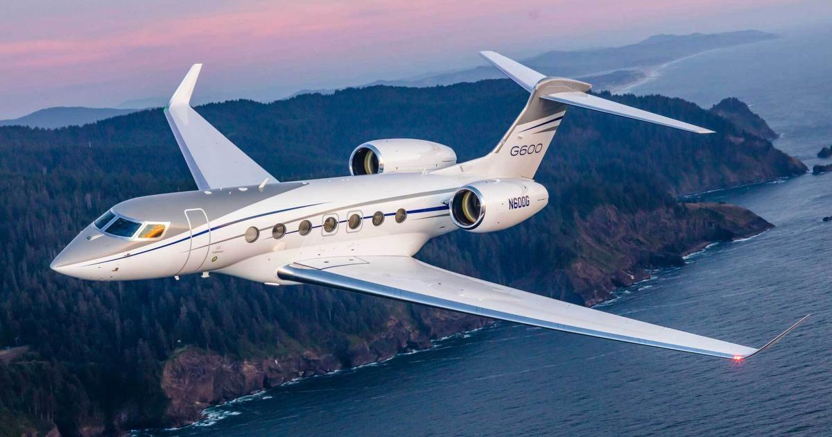 Gulfstream's G600 Business Jet Reaches 100th Customer Delivery 