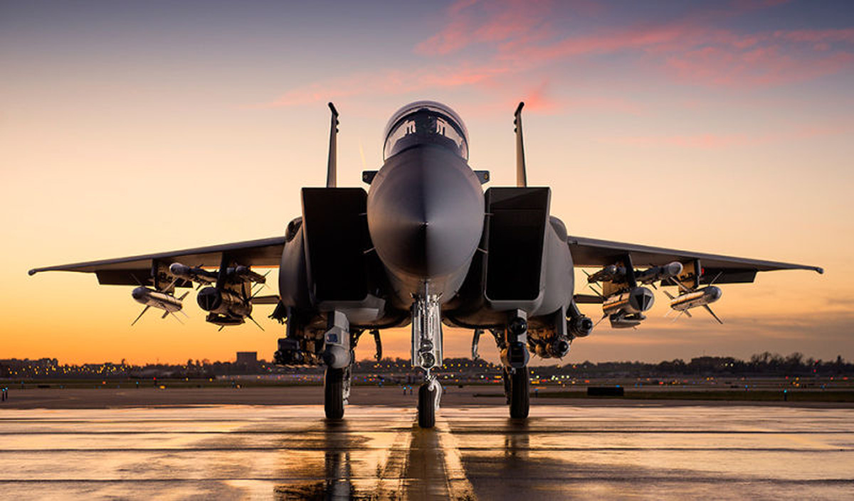 Boeing produced the last two of 36 F-15QA fighters for Qatar