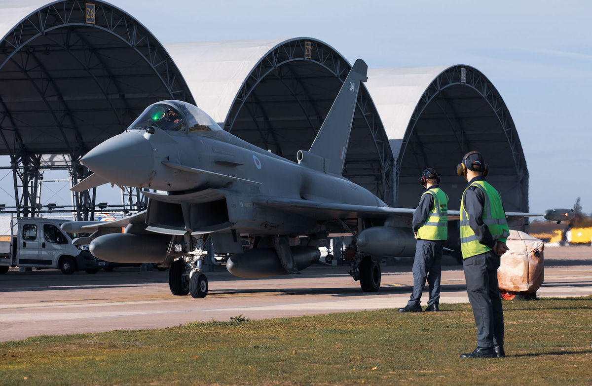 Typhoon Fighters To Protect the FIFA World Cup in Qatar | Aviation 