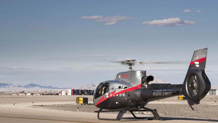 Blade NBAA-BACE 2021 shuttle service at Henderson Executive Airport (Photo: NBAA)