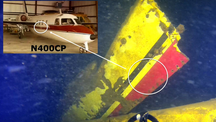 N400CP missing jet crashed in Lake Champlain