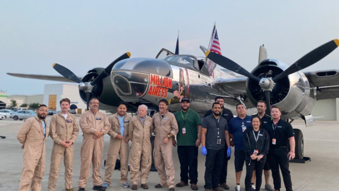 Million Airess, the A-26C Owned by the Vietnam War Flight Museum in Houston and crew
