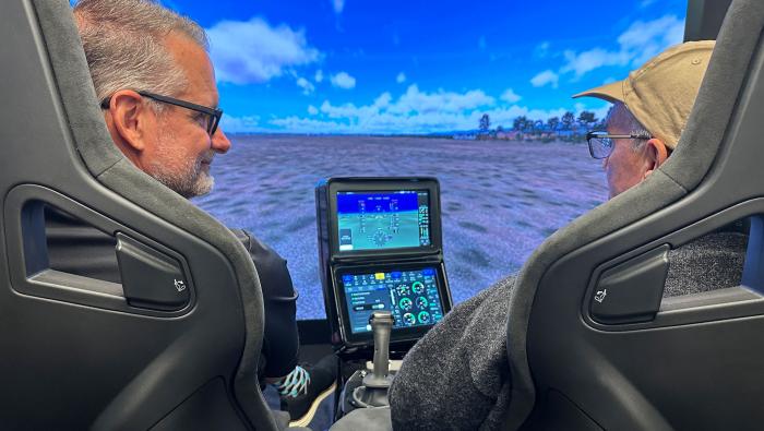 Skyryse Robinson R66 helicopter flight simulator