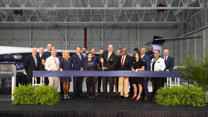 Gulfstream east service center opening in Savannah