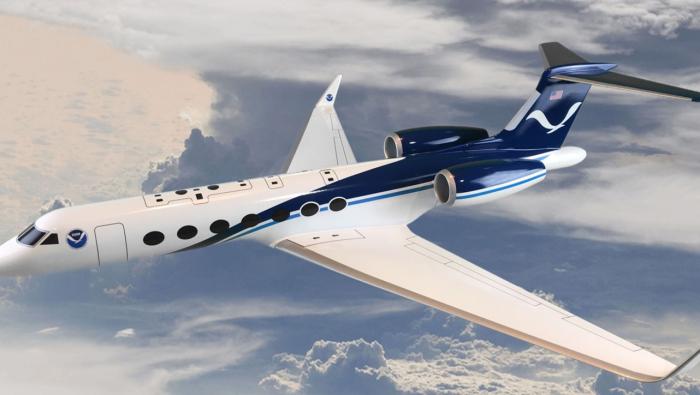 NOAA special-mission equipped Gulfstream G550