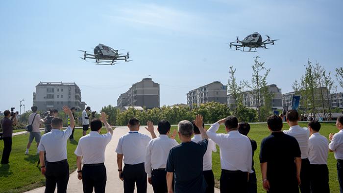 EHang delivers EH216-S eVTOL aircraft to Xishan Tourism