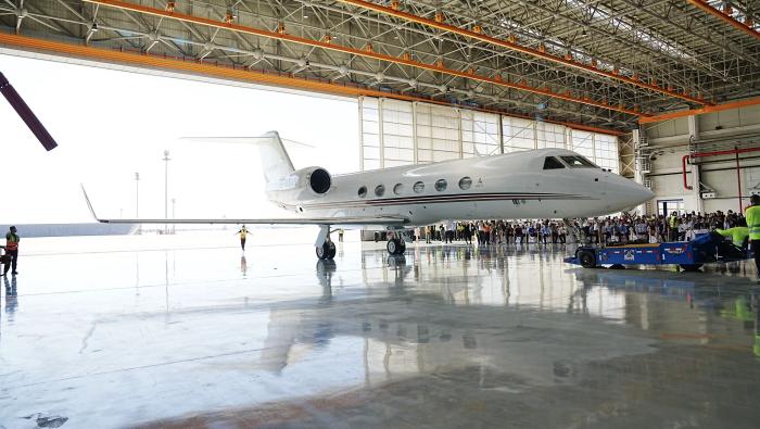 ExecuJet Haite MRO facility at Daxing International Airport in China