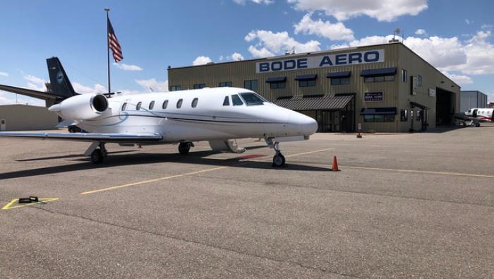 Bode Aero Services at Double Eagle II Airport in New Mexico