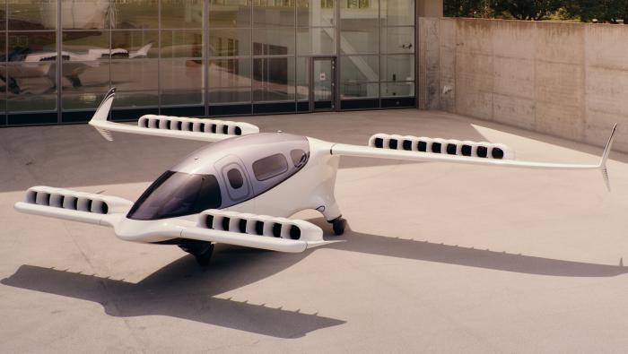 Lilium Jet eVTOL aircraft