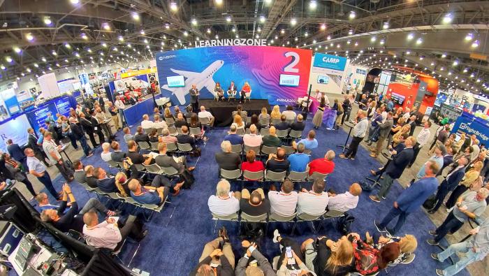 NBAA-BACE 2023 floor event