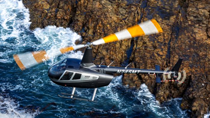 Robinson R66 helicopter