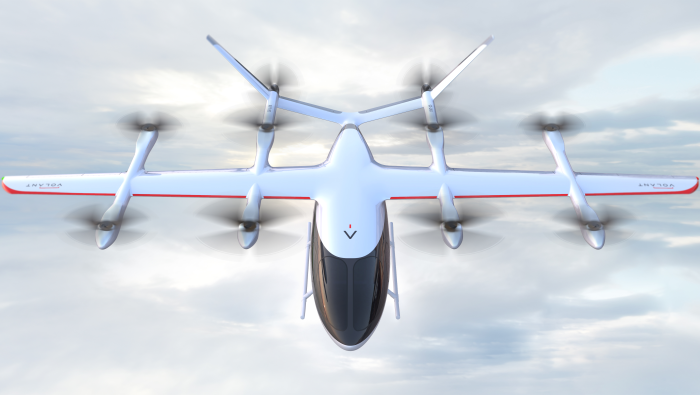 Volant's VE25-100 eVTOL aircraft