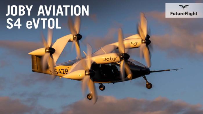 Joby Aircraft S4 eVTOL in flight