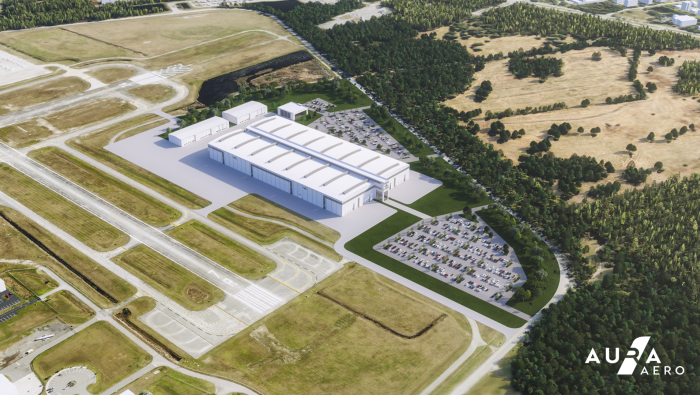 Daytona Beach International Airport in Florida will house Aura Aero's factory