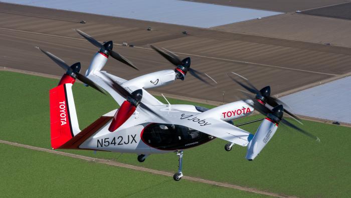 Joby Toyota eVTOL aircraft