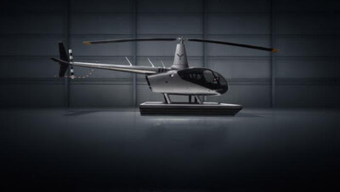 Skyryse One modified Robinson R66 helicopter