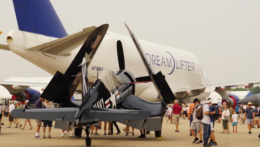 Corsair and Boeing Dreamlifter