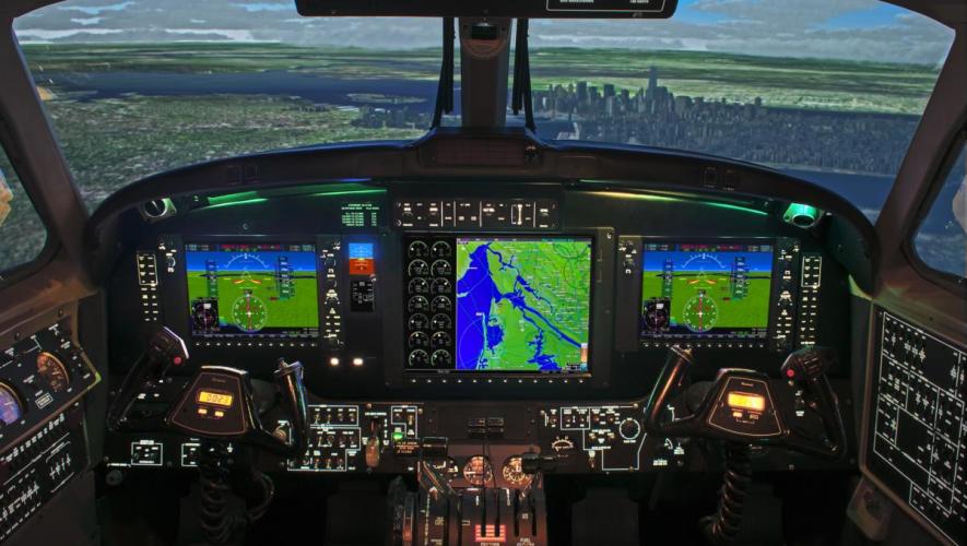 FlyRight King Air simulator