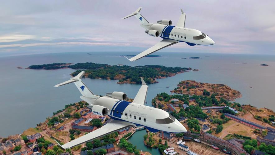 Finland's coast guard MVX airborne surveillance aircraft will be based on the Bombardier Challenger 650