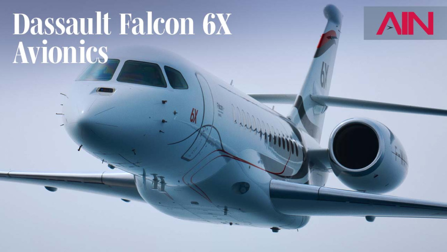 Dassault Falcon 6X in flight