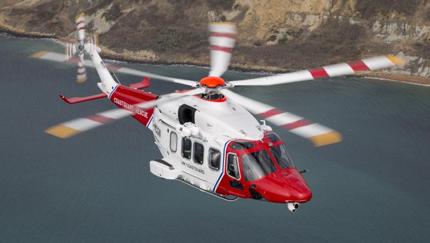 Leonardo AW189 helicopter