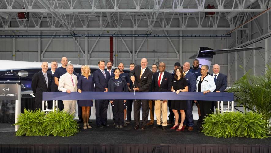 Gulfstream east service center opening in Savannah