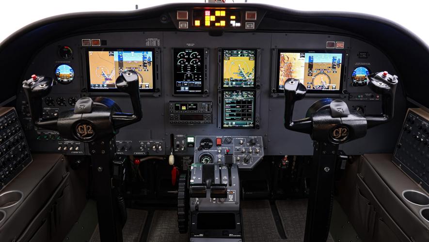 Duncan Aviation Citation CJ2 Garmin avionics upgrade