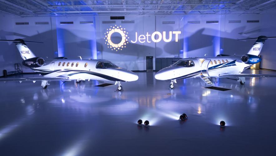 Jet OUT New jets