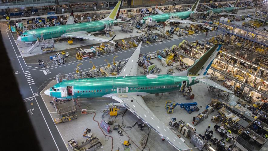 Boeing 737 construction, Renton