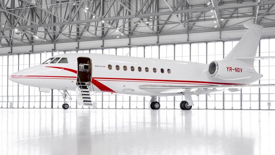 Dokia Air's new Falcon 2000LXS