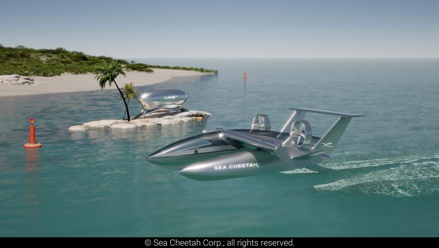 Sea Cheetah wing-in-ground effect vessel