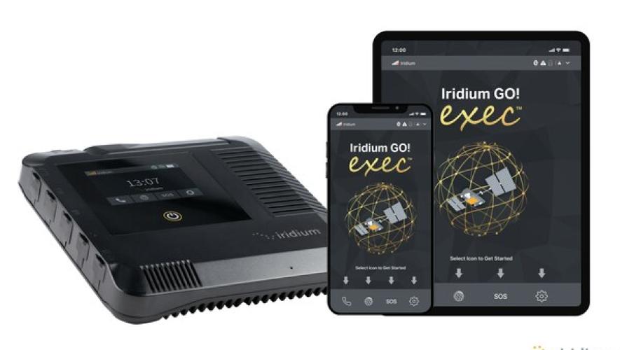 Iridium Go! exec satellite communicator (Phone: Iridium)