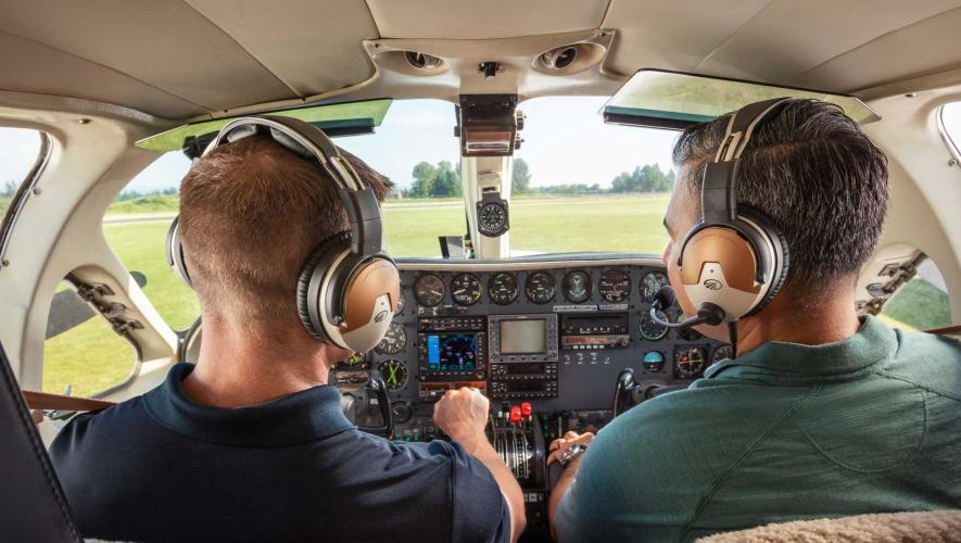 Lightspeed Delta Zulu aircraft headset