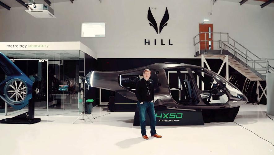 Hill Helicopters CEO Jason Hill