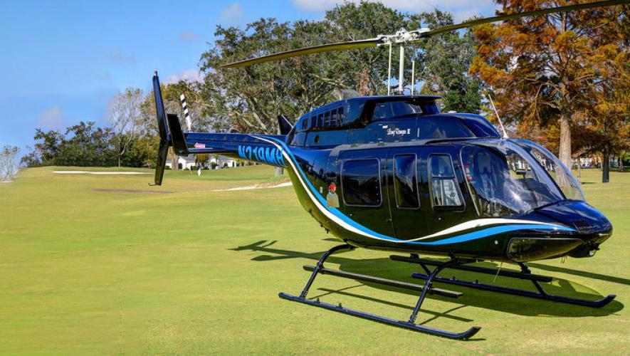 Meridian Helicopters refurbished Bell 206L4, New York Helicopter Charter