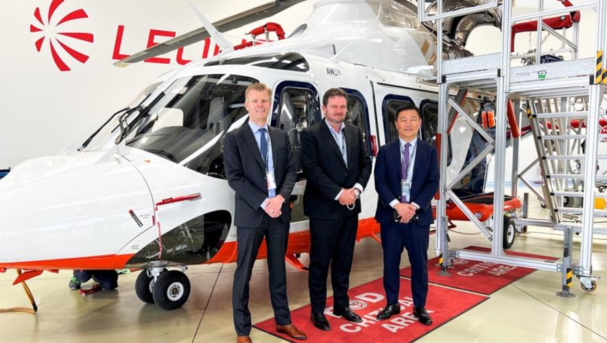 The Helicopter Company orders Skytrac satellite communications equipment