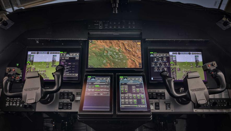 Honeywell Anthem avionics suite for new aircraft and retrofit applications.