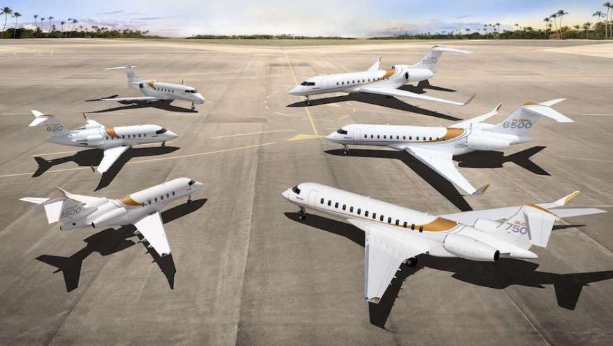 Bombardier business jets (Photo: Bombardier)
