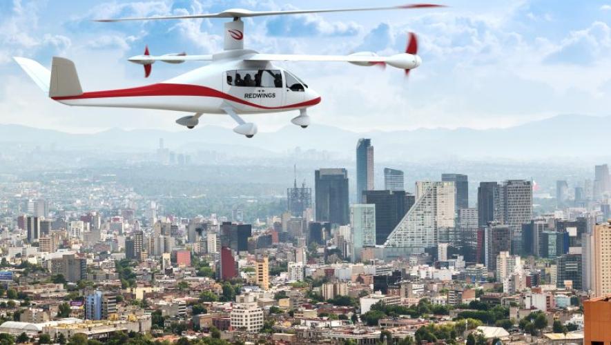 Redwings plans to operate Jaunt's Journey eVTOL aircraft for air taxi services in Mexico City.