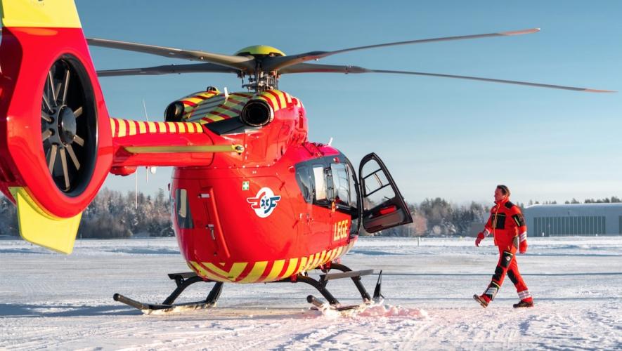 Norwegian Air Ambulance Airbus H145D3 helicopter