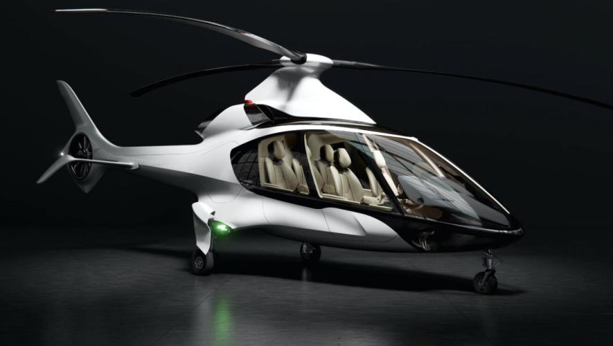 Hill Helicopter’s HX50 on showroom floor