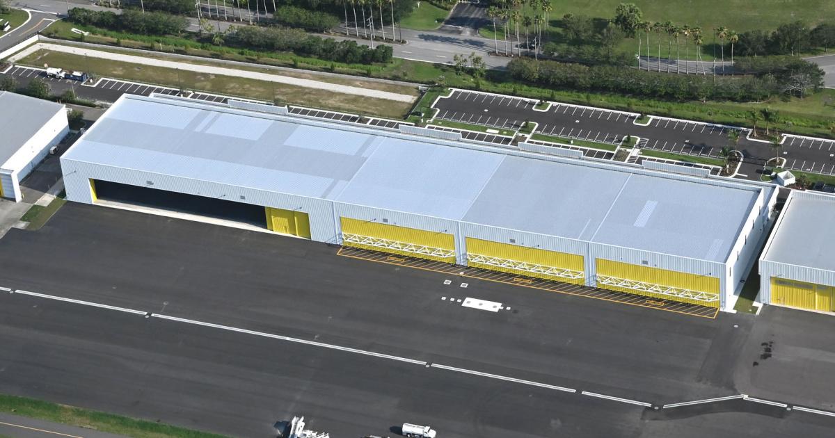 Sheltair's new hangar complex at KTPA