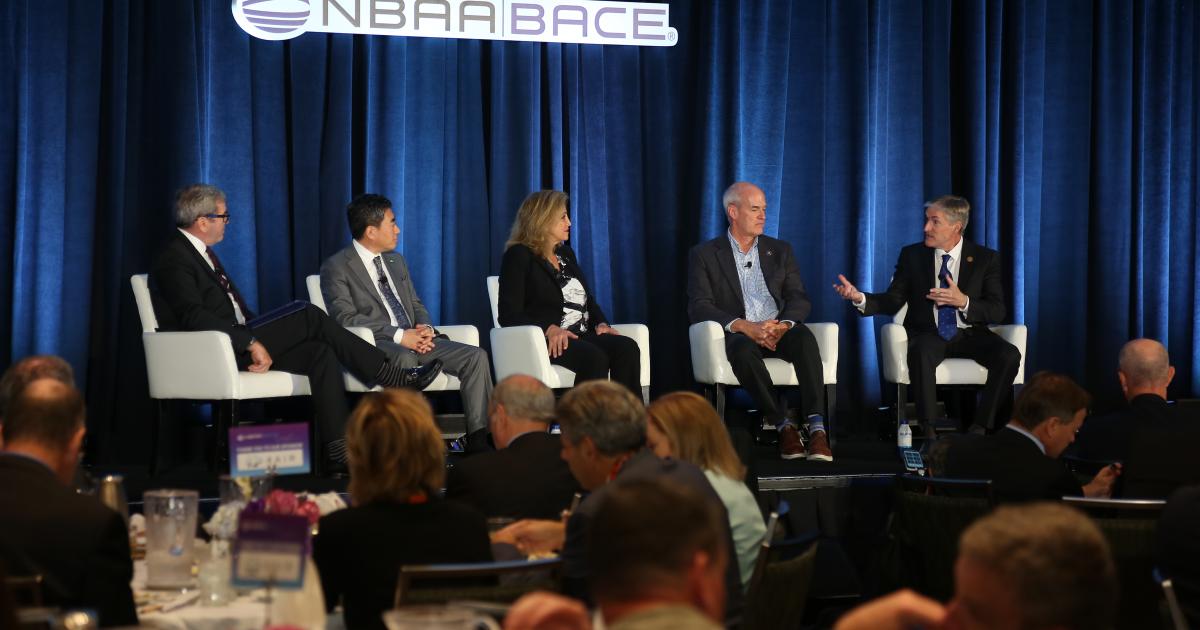 NBAA-BACE Newsmakers lunch panel