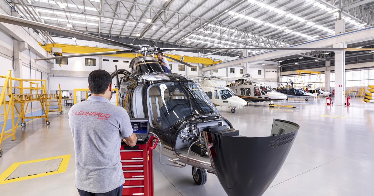 Leonardo Helicopter Service and Logistics Center