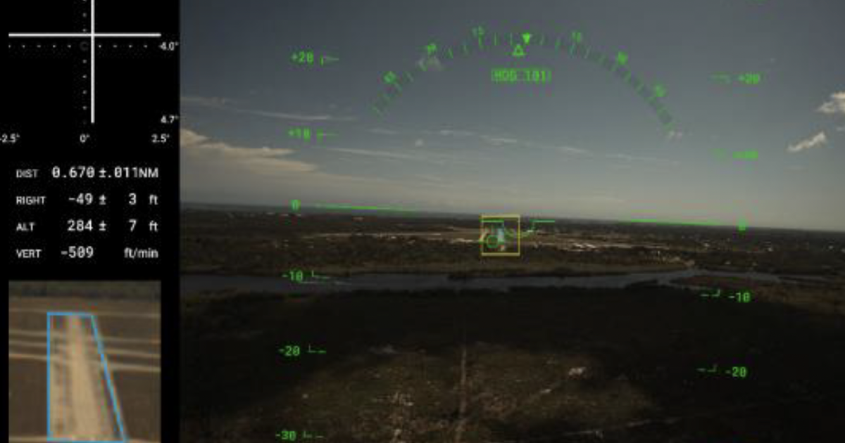 Daedalean visual landing system