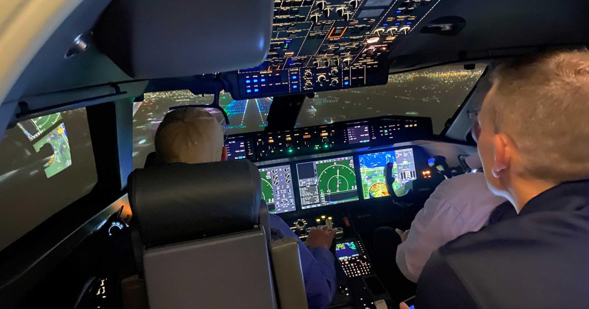 Honeywell cockpit Simulator