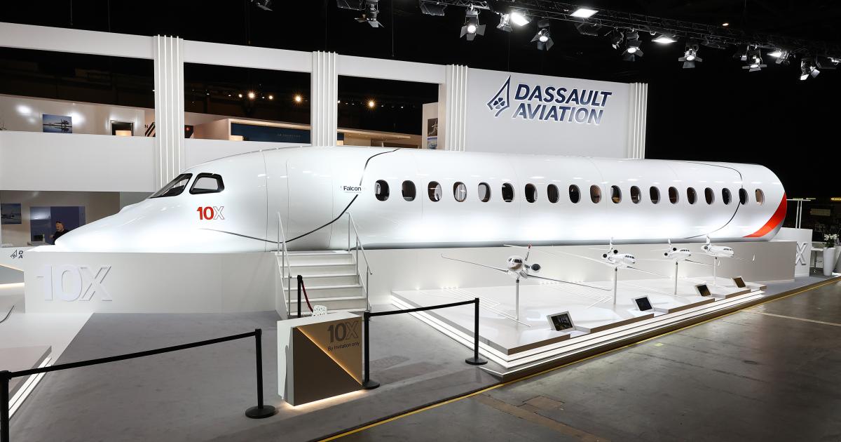 Dassault 10X mock up